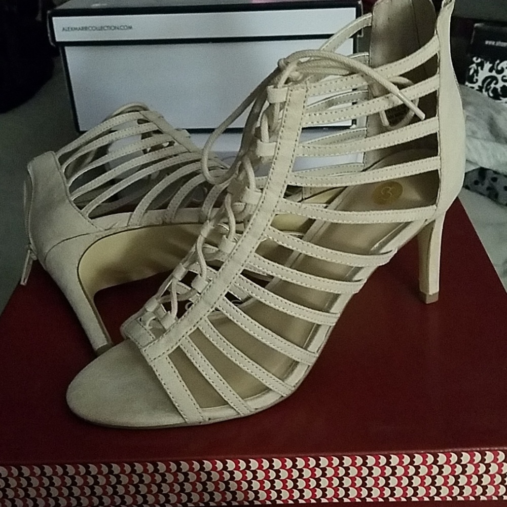 Ladies cage heels